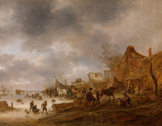 Isaac van Ostade - Winter Landscape.webp