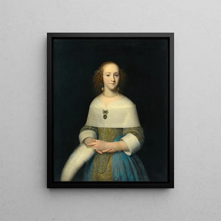 Isaack Luttichuys - Portrait of a Young Lady.webp