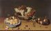 Naturaleza muerta de frutas y flores - Isaak Soreau — vista de la obra