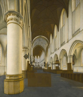 Isaak van Nickelen - Interior Of St Bavos Haarlem.webp