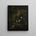 Uvas, flores y animales - Isaac Vromans — cuadro enmarcado en la pared