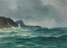 Costa nórdica con velero - Isak Elias Refsnaes — vista de la obra