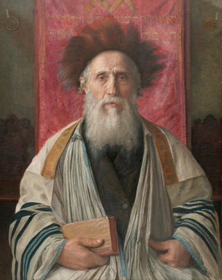 Isidor Kaufmann - Portrait Of A Rabbi.webp