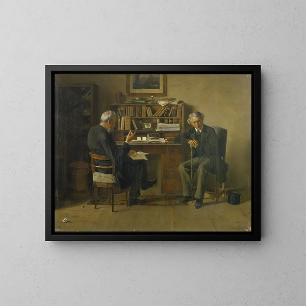 Sin título - Isidor Kaufmann — cuadro enmarcado en la pared