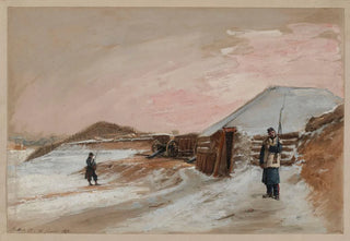 Isidore Pils - Sige de Paris bastion 63 le 11 janvier 1871.webp