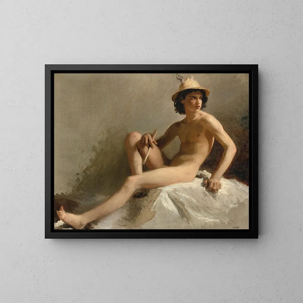Study for Mercury - Isidore Pils — framed artwork on a wall