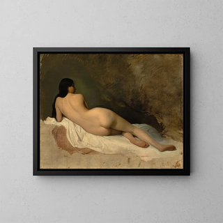 Isidore Pils - Study of a Reclining Nude.webp