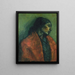 Paloma - Isidre Nonell — framed artwork on a wall