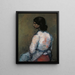 Study - Isidre Nonell — framed artwork on a wall