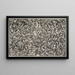 Ornament with lovers - Israhel van Meckenem — framed artwork on a wall