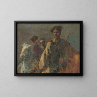 Insurgés - István Burchard-Blavatsky — cuadro enmarcado en la pared