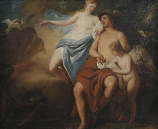 Italian School - Venus Mercury and Cupid.webp