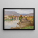 Rivière Istrie - Italico Brass — framed artwork on a wall