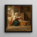 italiano con mecedora - Johann Baptist Kirner — cuadro enmarcado en la pared