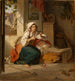 italiano con mecedora - Johann Baptist Kirner — vista de la obra