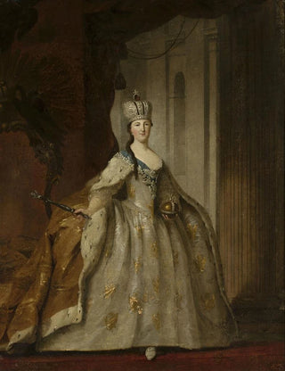Ivan Argunov - Portrait of Catherine II.webp