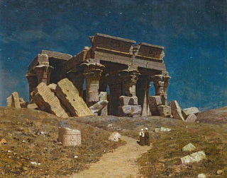 Ivan Fedorovich Choultse - The Ruined Temple Of Kom Ombo Egypt.webp