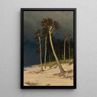 Ivan Ivanovich Shishkin - Sandy Coastline.webp