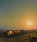 Labourer les champs en Crimée - Ivan Konstantinovich Aivazovsky — artwork view