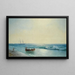 Marinos desembarcando - Ivan Konstantinovich Aivazovsky — cuadro enmarcado en la pared