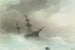 Ship in a Stormy Sea - Ivan Konstantinovich Aivazovsky — artwork view