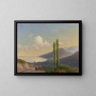 Ivan Konstantinovich Aivazovsky - The Road To Gurzuf Crimea.webp