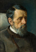 Retrato de un hombre - Ivan Kramskoi — vista de la obra