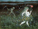 La vida y la muerte - Ivar Arosenius — vista de la obra