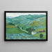 Tierra devastada - Ivar Arosenius — cuadro enmarcado en la pared