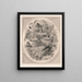 The Lord's Prayer - J. C. Buttre — framed artwork on a wall