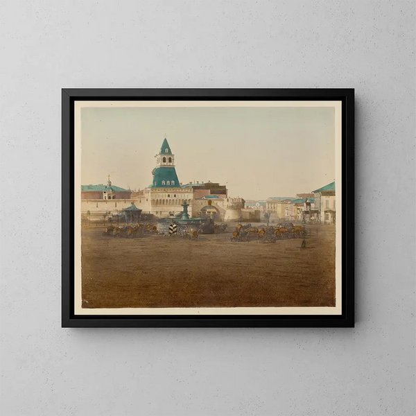 Place à Moscou - J Daziaro — cuadro enmarcado en la pared