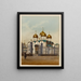 la Catedral Ouspenski en el Kremlin - J. Daziaro — cuadro enmarcado en la pared
