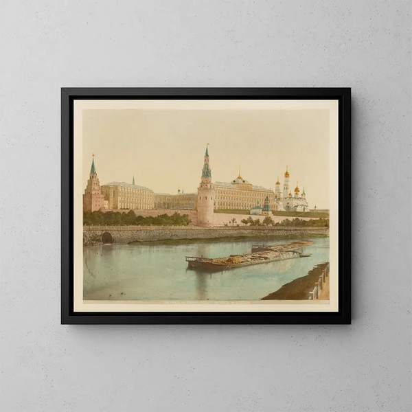 Vista del Kremlin - J Daziaro — cuadro enmarcado en la pared