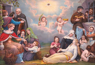 J Lautenschlager - Messengers of love Matth 25 35 36.webp
