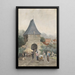 Puerta de Veer en Schoonhoven - J de Jong Ezn — cuadro enmarcado en la pared