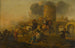 Escena de batalla batalla fuera de los muros de la ciudad - J von Lochteren — vista de la obra