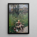 An Apprentice Painter - Jacek Malczewski — framed artwork on a wall