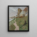 on the hill of the Premonstratensian monastery - Jacek Malczewski — framed artwork on a wall