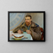 Exil, right section of the triptych - Jacek Malczewski — framed artwork on a wall