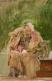 Old man at a well - Jacek Malczewski — artwork view