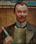 Portrait Painting of Alfred Stepek - Jacek Malczewski — artwork view