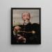 Portrait of Count Antoni Wodzicki - Jacek Malczewski — framed artwork on a wall