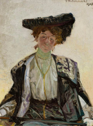 Jacek Malczewski - Portrait of Helena Sulima actress.webp