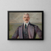 retrato de J. Armowicz - Jacek Malczewski — cuadro enmarcado en la pared