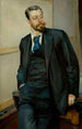 Retrato de Michał Wywirski - Jacek Malczewski — vista de la obra