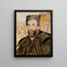 retrato de Stanisław Witkiewicz - Jacek Malczewski — cuadro enmarcado en la pared