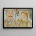 Portrait of Wacław Karczewski and Helena Karczewska - Jacek Malczewski — framed artwork on a wall