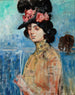Retrato de Zofia Atteslander - Jacek Malczewski — vista de la obra