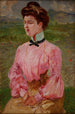 Retrato de una joven dama - Jacek Malczewski — vista de la obra