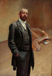 Autorretrato con paleta - Jacek Malczewski — vista de la obra